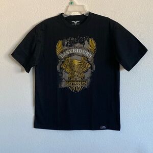 Easyriders Men’s Black Medium Thick T Shirt Size L